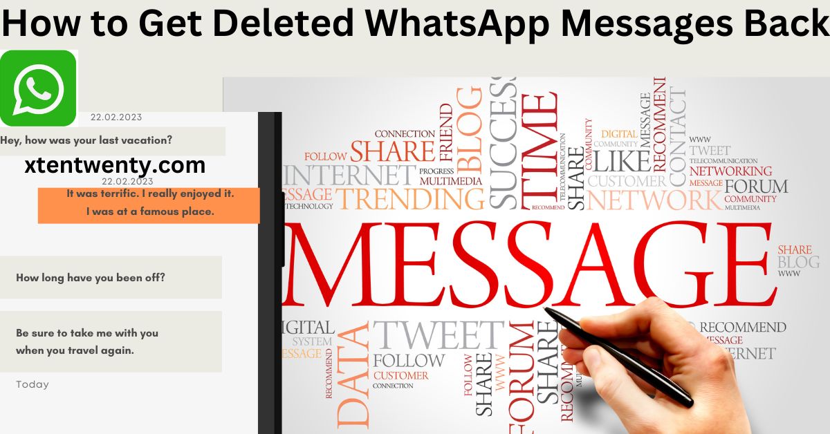 recover deleted WhatsApp messages