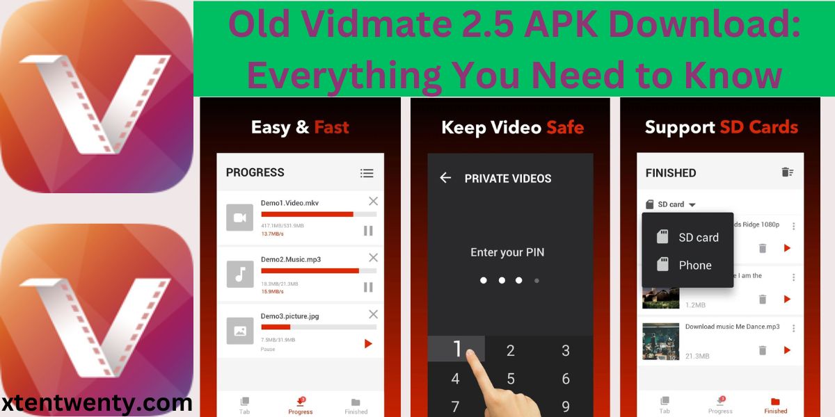 Old Vidmate 2.5 APK Download