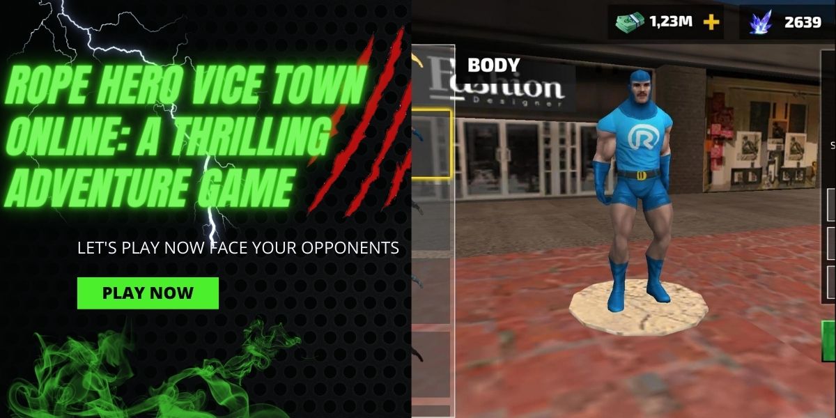 Rope Hero Vice Town Online