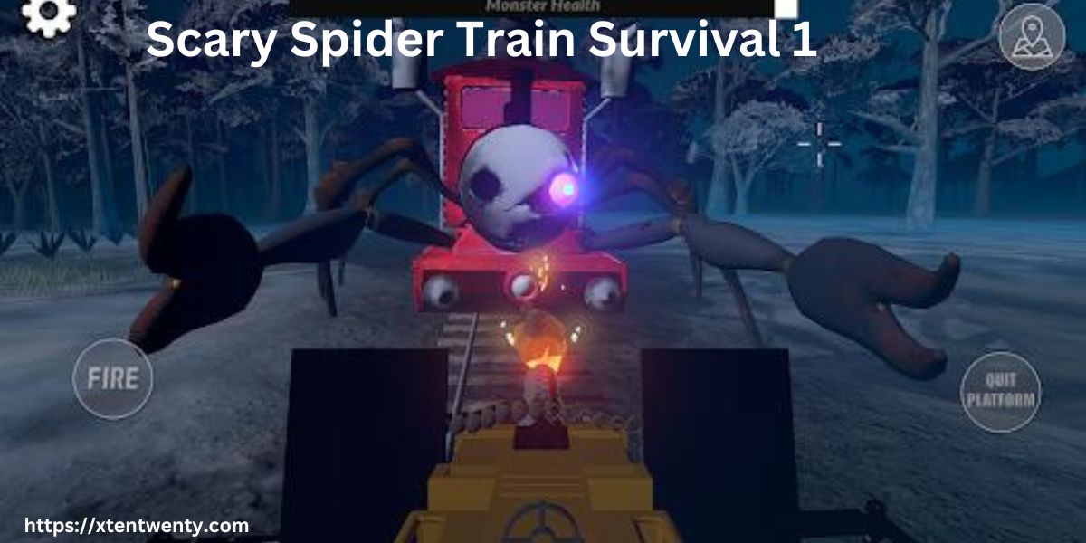 Horror Spider Train Survival