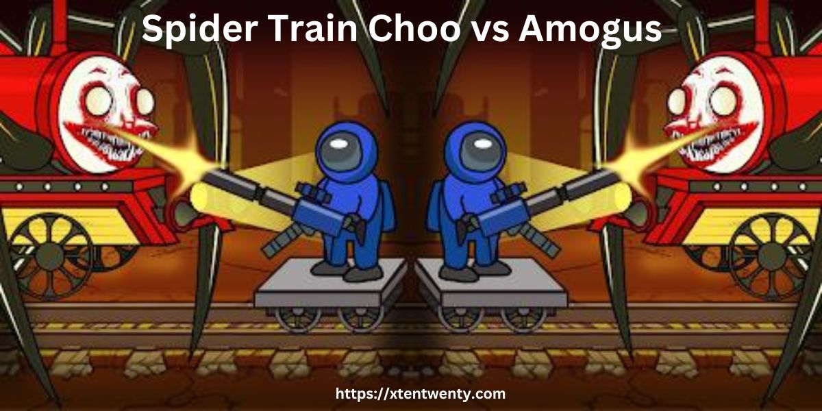 Spider Train Choo vs Amogus